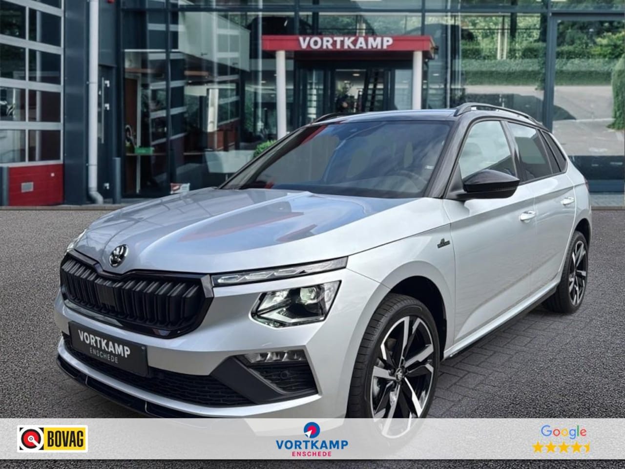 Skoda Kamiq - 1.0 TSI DSG MONTE CARLO GLAS-DAK/CAMERA/CARPLAY/CRUISE/STOELVERW - AutoWereld.nl