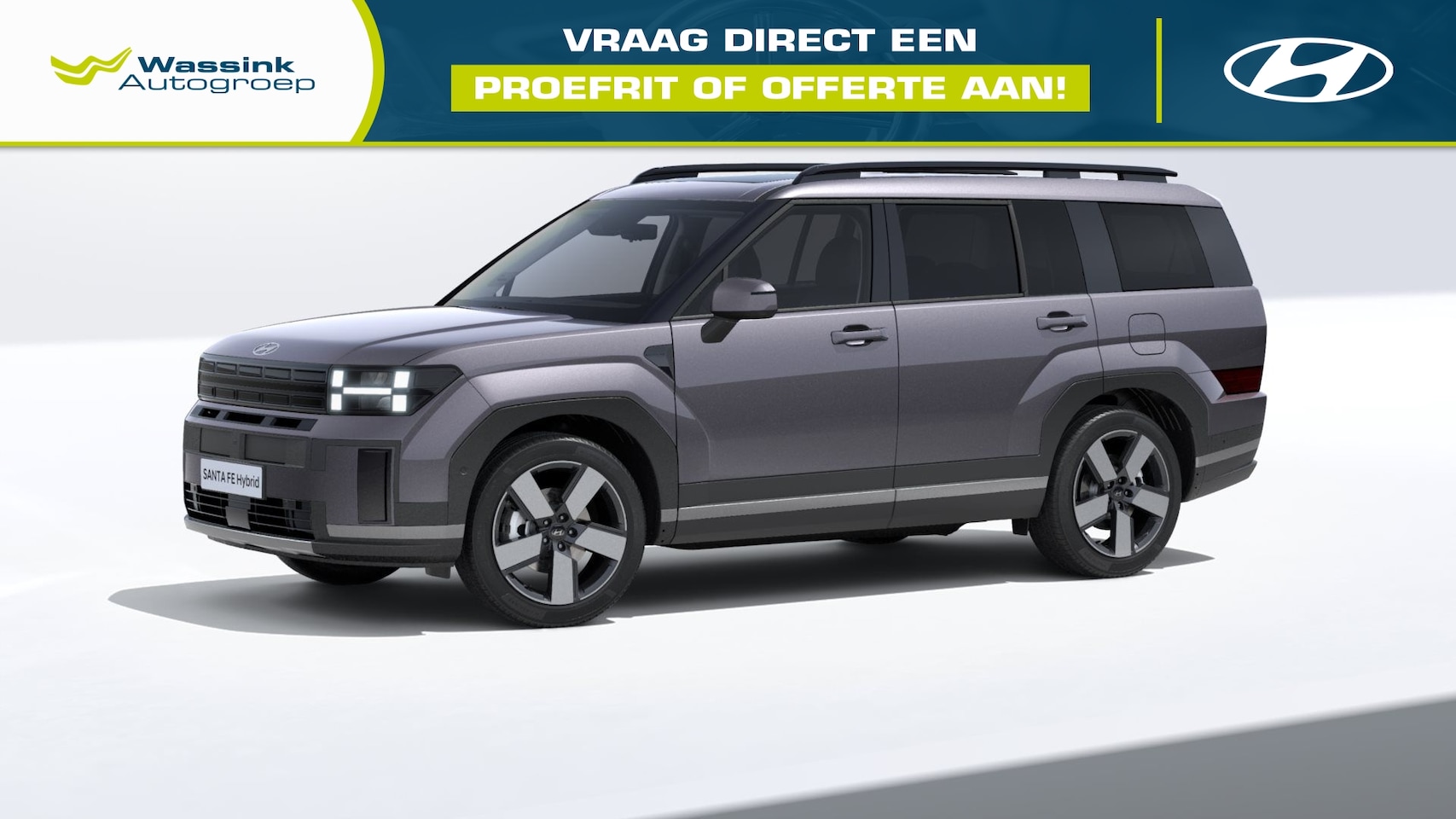 Hyundai Santa Fe - New 1.6 T-GDi HEV 215pk Aut 2WD 7pl - AutoWereld.nl