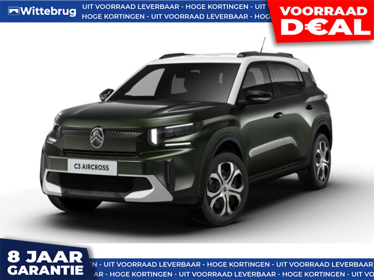 Citroën Ë-C3 Aircross - Plus 113pk 44 kWh DIRECT RIJDEN - 8 JAAR GARANTIE - AutoWereld.nl