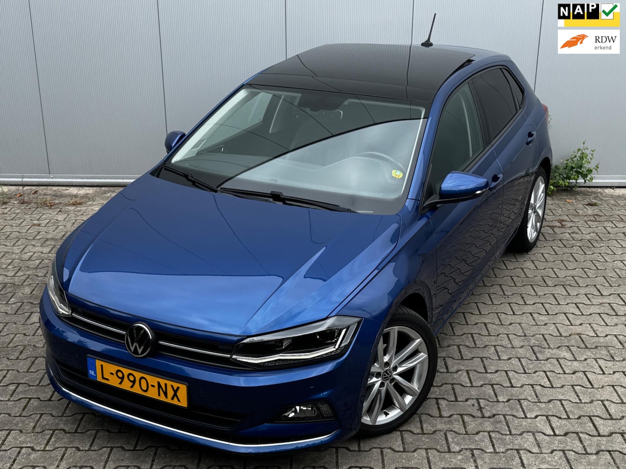 Volkswagen Polo - 1.0 TSI HIGHLINE PANORAMA VIRTUAL LED NAP EERSTE EIGENAAR NAP ORIGINEEL NEDERLANDSE AUTO - AutoWereld.nl