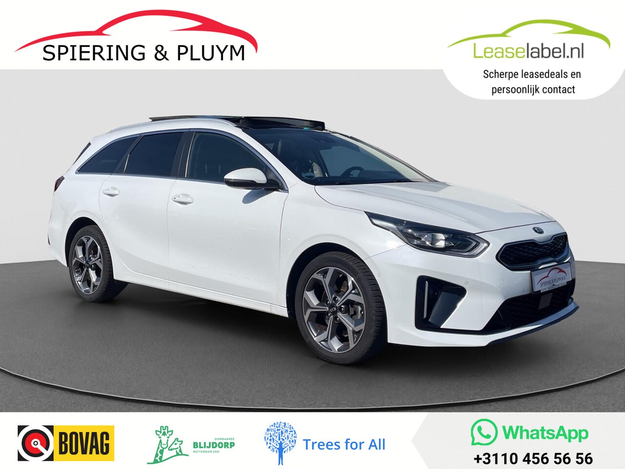 Kia Cee'd Sportswagon - Ceed 1.6 GDI PHEV ExecutiveLine | Keyless | Leder | Pano - AutoWereld.nl
