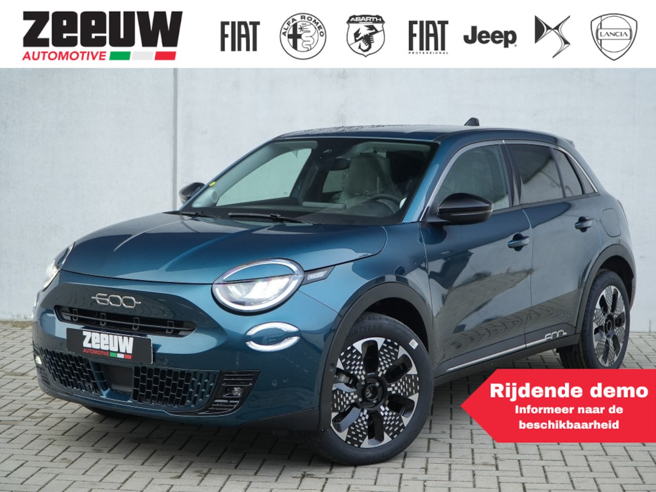 Fiat 600e - La Prima 54 kWh | Navi | Camera | Carplay | 18" - AutoWereld.nl