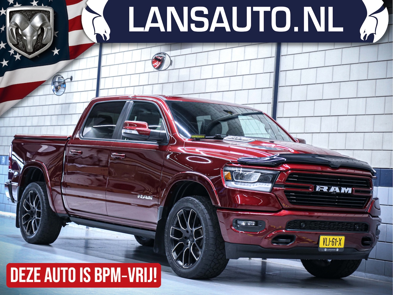 Dodge Ram 1500 - | Laramie | 5.7L V8 Hemi | Luchtvering - Full Option - AutoWereld.nl