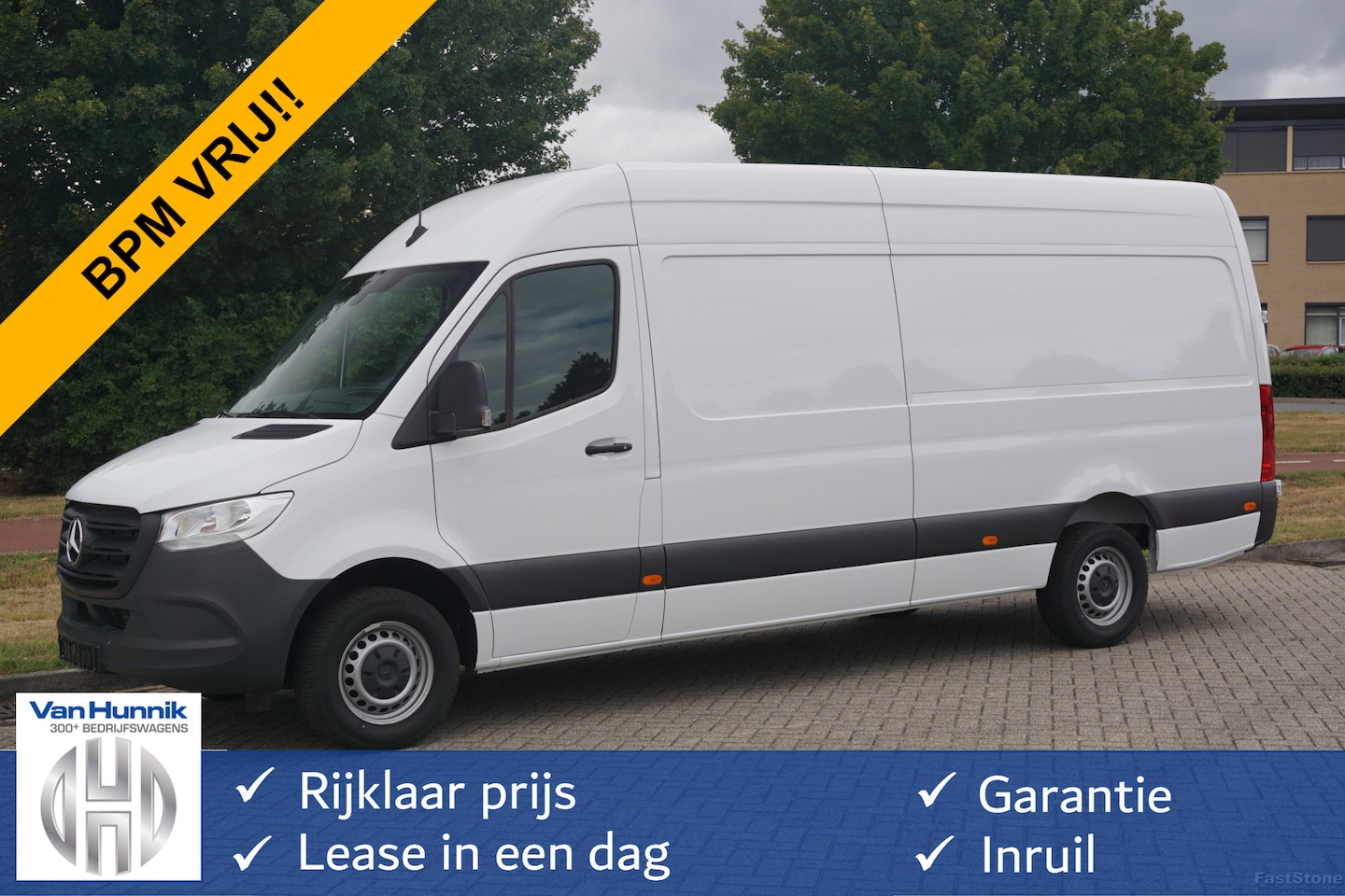 Mercedes-Benz Sprinter - 317CDI L3H2 AUT BPM Vrij Mbux Apple CP/Android A, Cam, 270° Deur, Betimmering!! NR. A03* - AutoWereld.nl