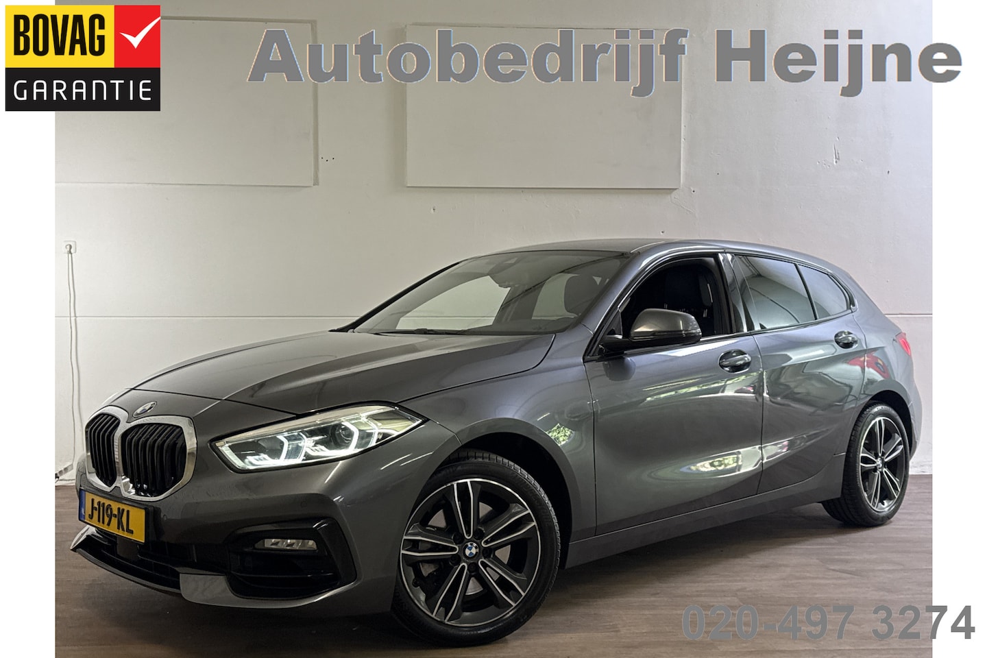BMW 1-serie - 118IA 140PK HIGH EXECUTIVE SPORT/NAVI/LED/CARPLAY - AutoWereld.nl