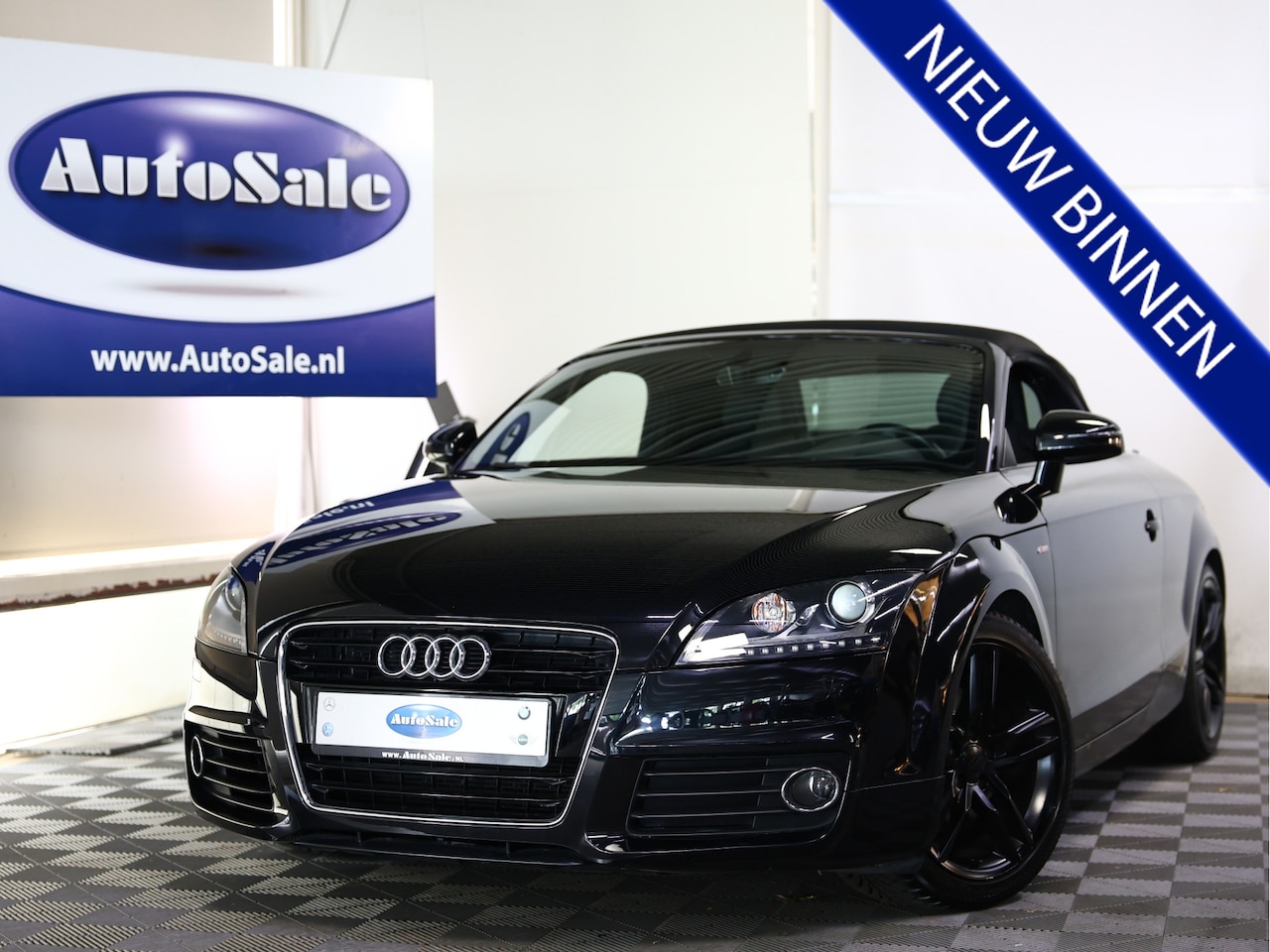 Audi TT - Cabrio 1.8 TFSI S-Line XENON LEDER STOELVW PDC CRUISE '12 - AutoWereld.nl