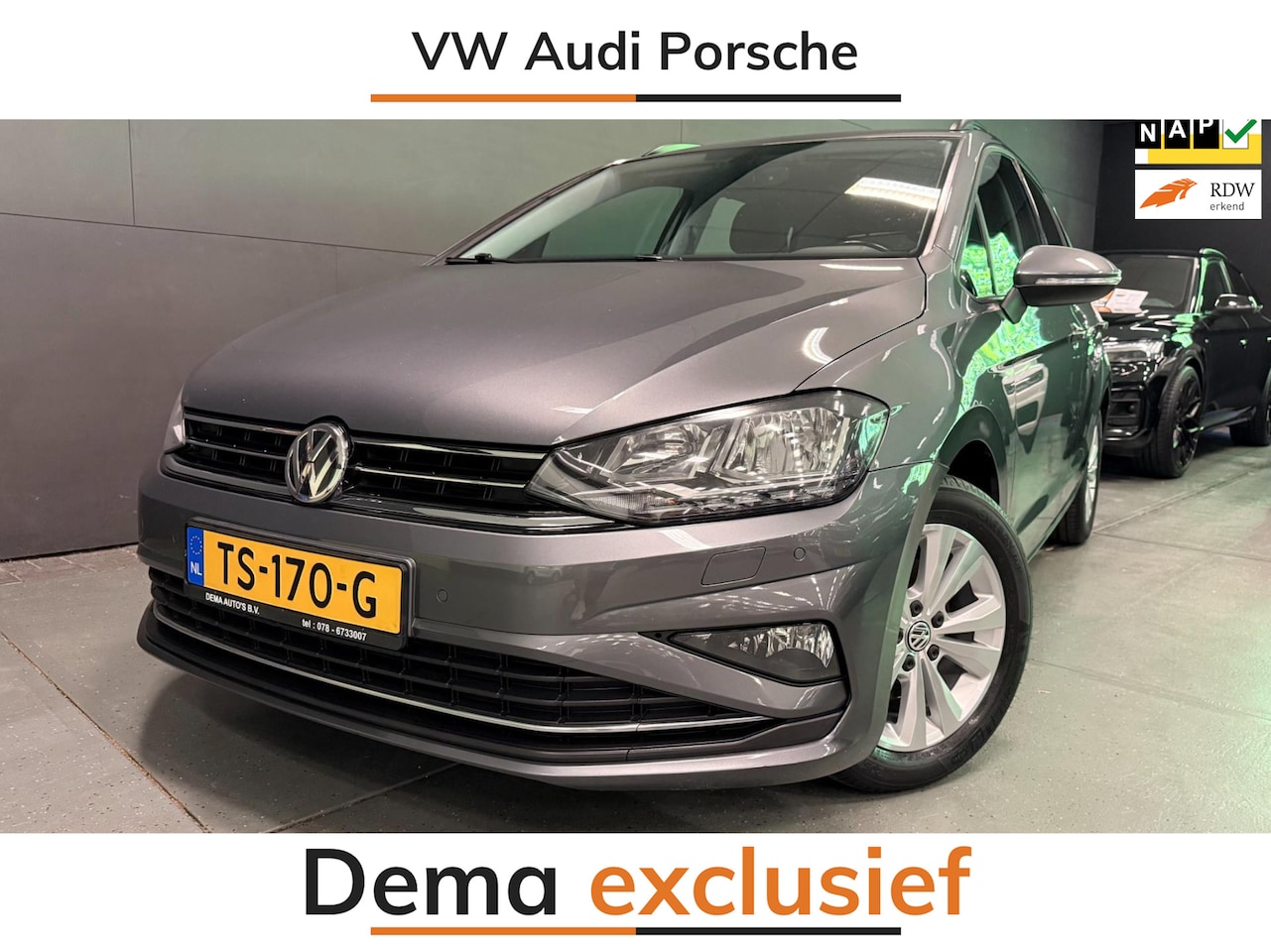 Volkswagen Golf Sportsvan - 1.5 TSI ACT Comfortline NAVI/DAB/CRUISE/ECC/PDC/CAM/// - AutoWereld.nl