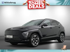 Hyundai Kona Electric - Premium 65.4 kWh Volledig Elektrische Automaat met Navigatie, Lederen bekleding en Stoelve