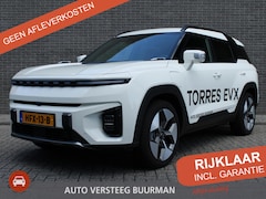 KGM Torres EVX - Titanium 73.4 kWh 207pk, Grand White, 20"inch LM velgen Trekgewicht 1.500 KG. 7 jaar garan
