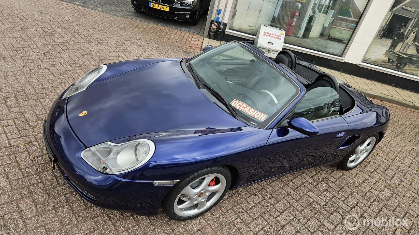 Porsche Boxster S - 3.2 986 Irisblauw 18" Turbo velgen airco - AutoWereld.nl