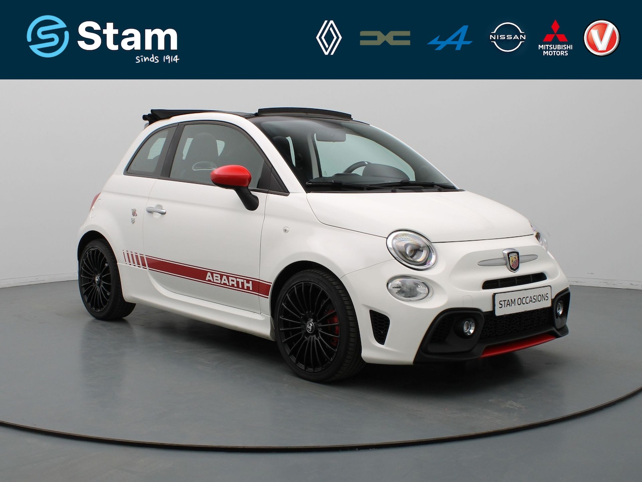 Fiat 500 C - 1.4 T-Jet Abarth 595 Cabrio | Airco | Navigatie - AutoWereld.nl
