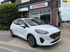 Ford Fiesta - 1.0 EcoBoost Hybrid Titanium| Trekh.|Stoel en Stuurverw.|Cruise|