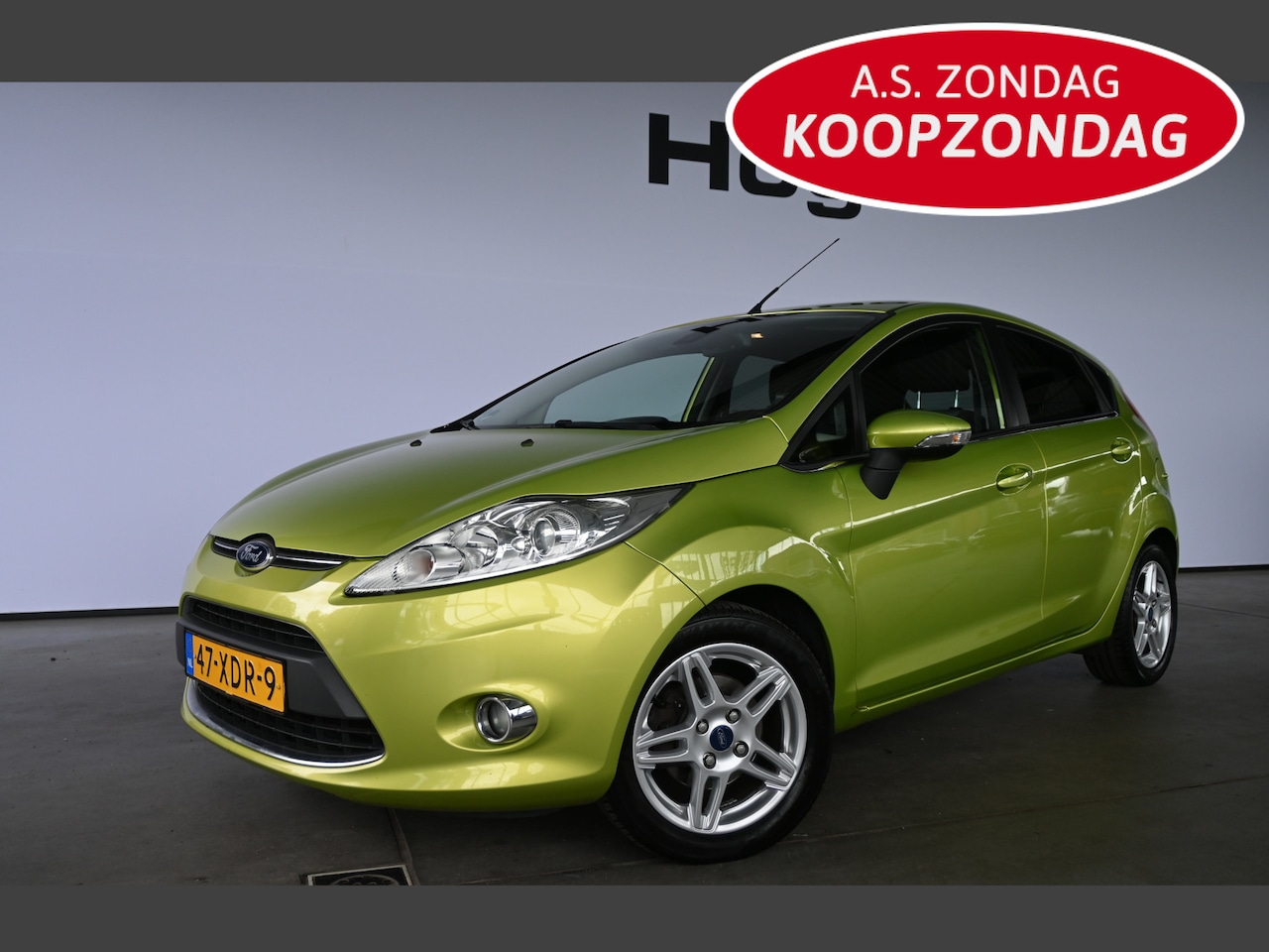 Ford Fiesta - 1.6 TDCi ECOnetic Titanium Clima Cruise Control All in Prijs Inruil Mogelijk! - AutoWereld.nl