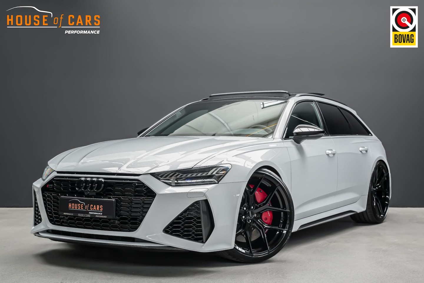 Audi RS6 - Avant 4.0 600pk TFSI quattro |Suzuka Grau Audi Exclusive|dynamic plus|dynamic ride|keramis - AutoWereld.nl