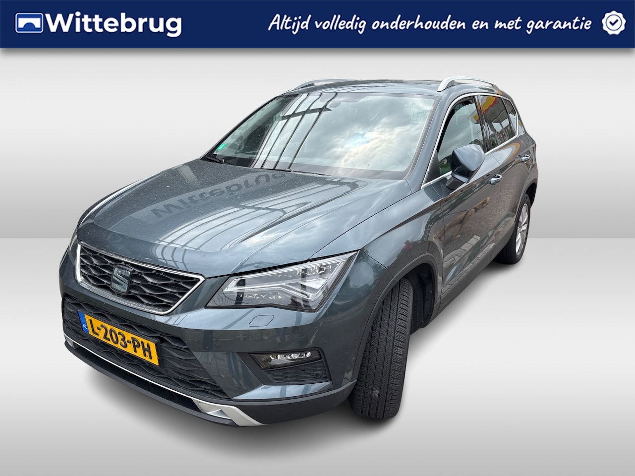 SEAT Ateca - 1.5 TSI 150pk Style Business Intense DSG Automaat / LED / Navigatie / Park Assist / Verwar - AutoWereld.nl