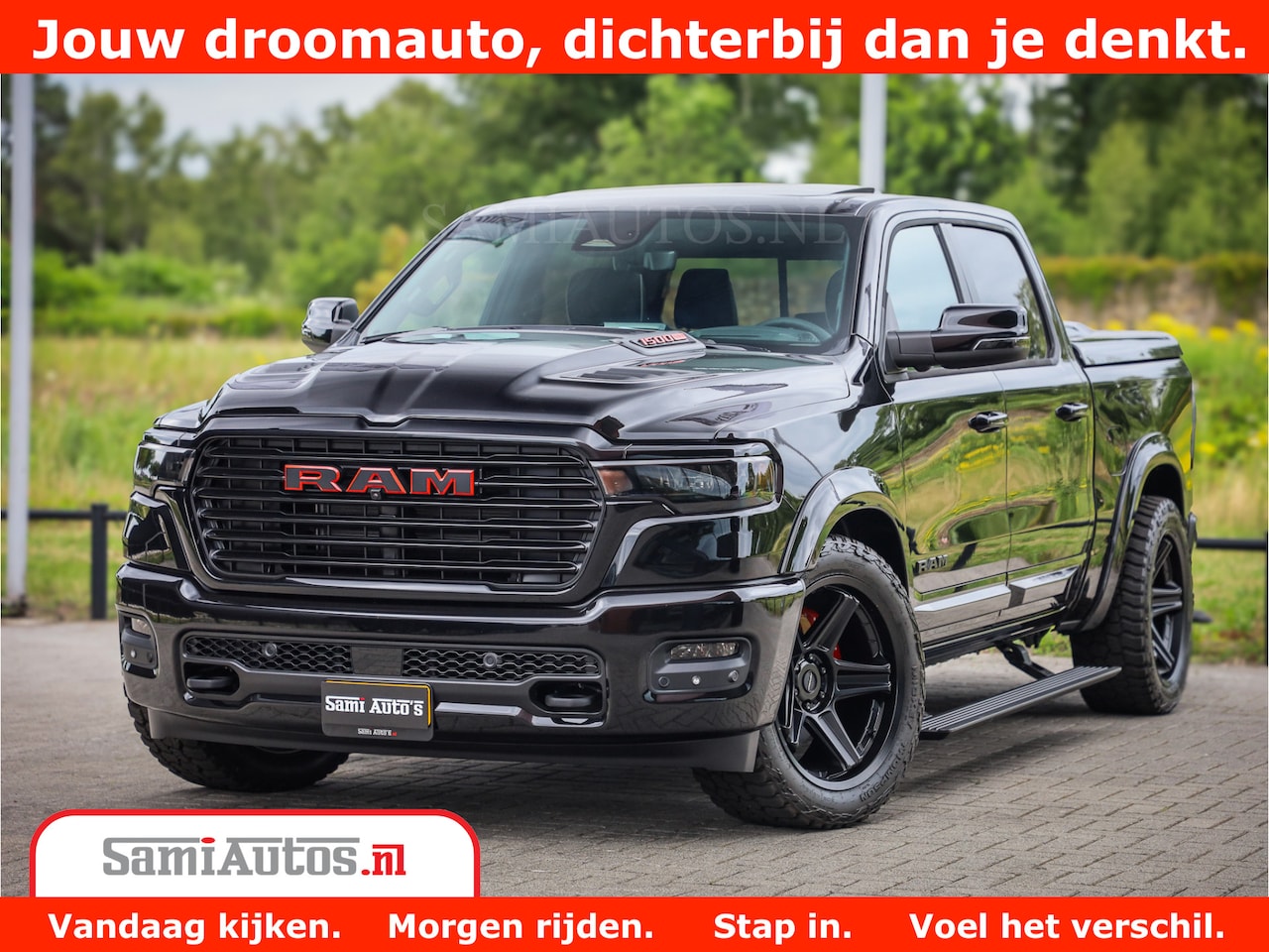Dodge Ram 1500 - Night Premium | Full Option | De Meest Luxe Pick-Up in zijn Klasse | Comfortabele Dubbele - AutoWereld.nl