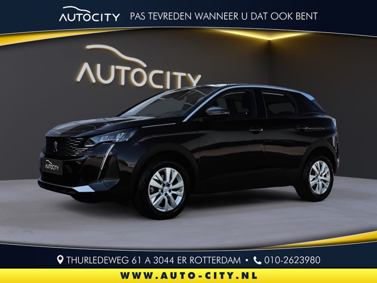 Peugeot 3008 - 3008 1.2 PureTech 130 Active Business Camera l Navi l Keyless - AutoWereld.nl