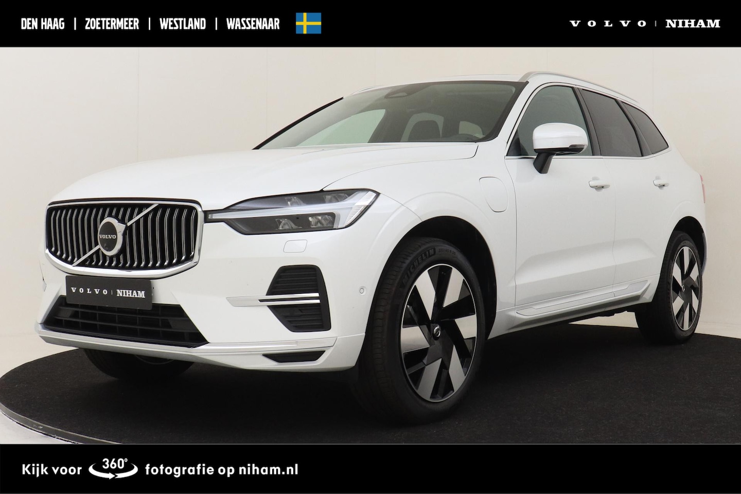 Volvo XC60 - T6 PLUG-IN HYBRID AWD PLUS BRIGHT -PANO.DAK|ADAP.LED|360°CAM|HARMAN/KARDON - AutoWereld.nl