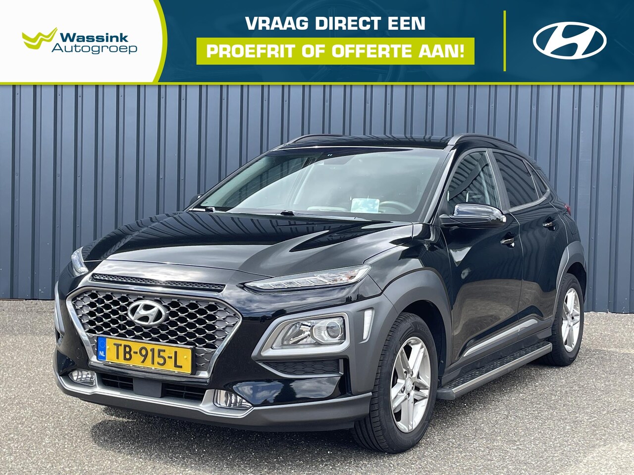 Hyundai Kona - 1.0 T-GDI 120pk 2WD Fashion I DAB I Carplay I Lane Assist I Dodehoek detectie I Cruise I - AutoWereld.nl