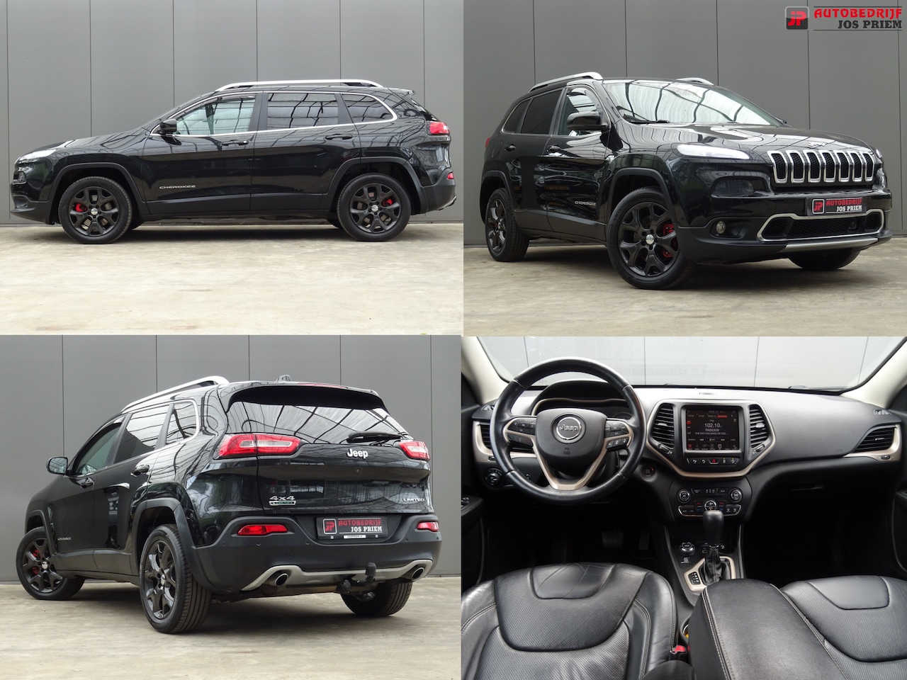 Jeep Cherokee - 2.0 Limited AWD * LEER * TREKHAAK !! - AutoWereld.nl