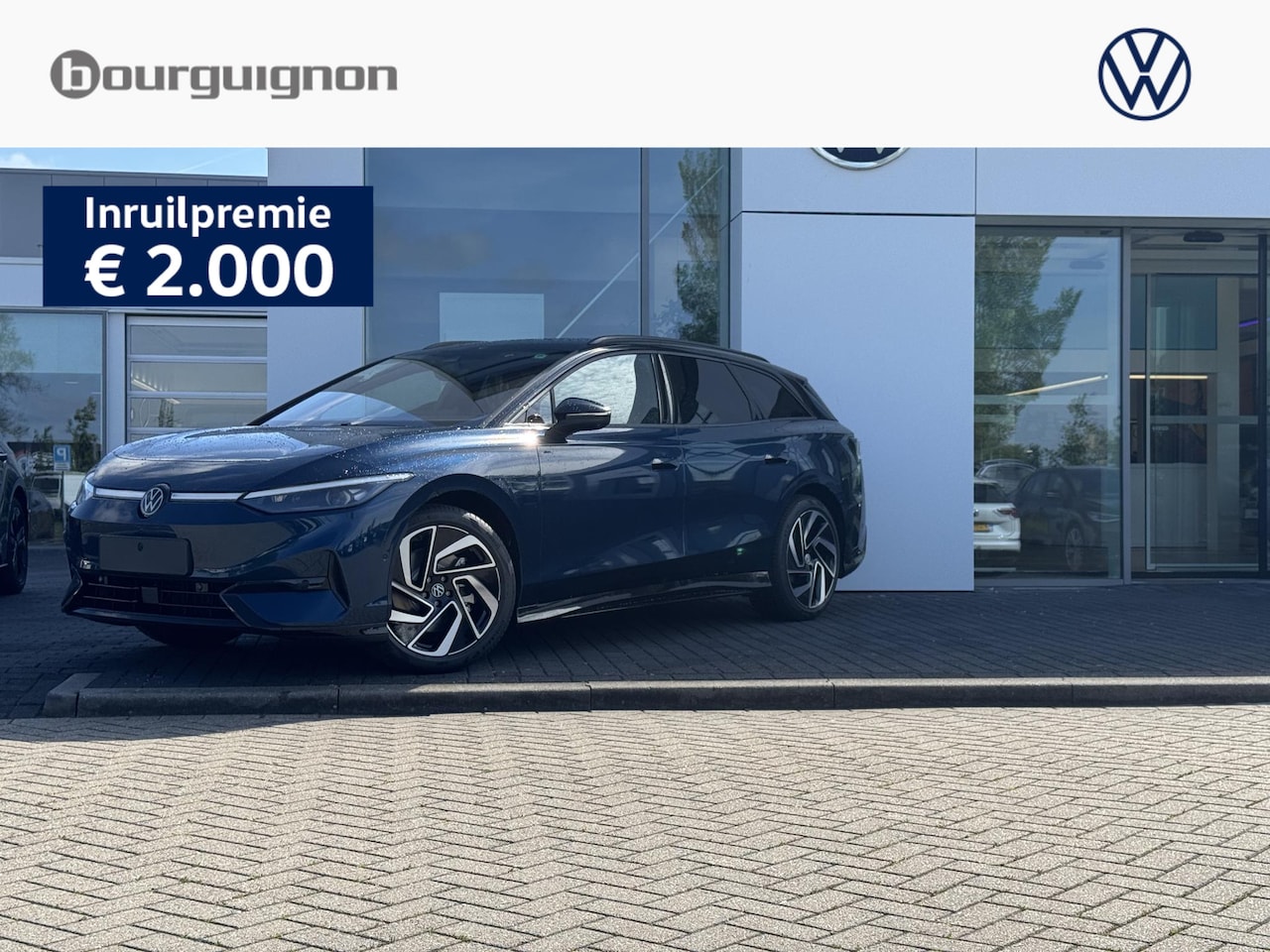 Volkswagen ID.7 Tourer - Pro Limited Edition 77 kWh 286 pk | Massage Stoelen | Head-Up Display | Trekhaak | 360 Cam - AutoWereld.nl