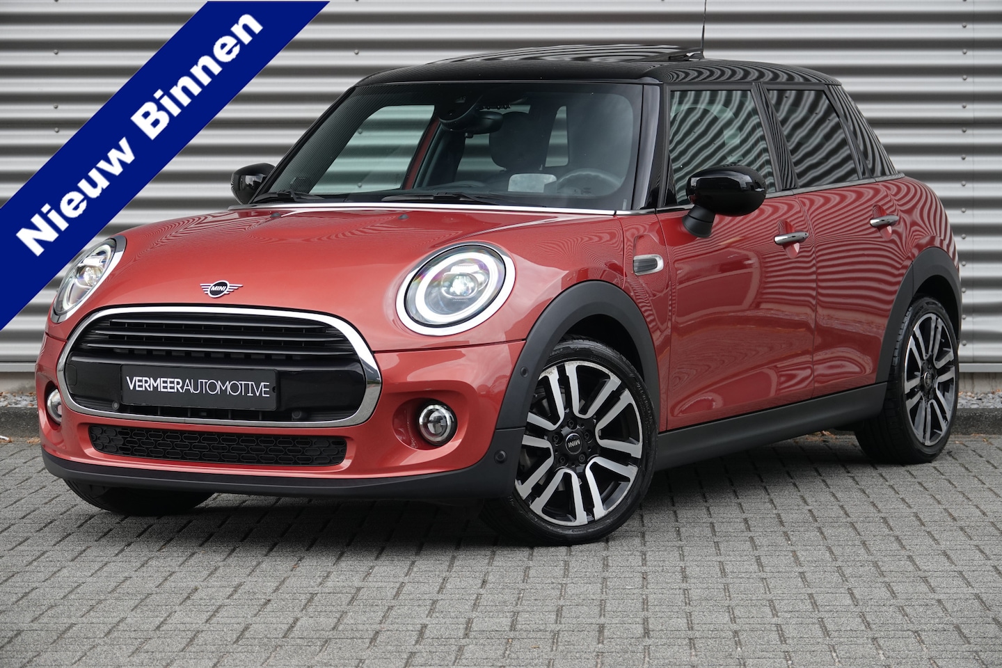 MINI Cooper - Mini 1.5 Summer Red Edition | Pano | H&K | Carplay | HUD | LED | - AutoWereld.nl