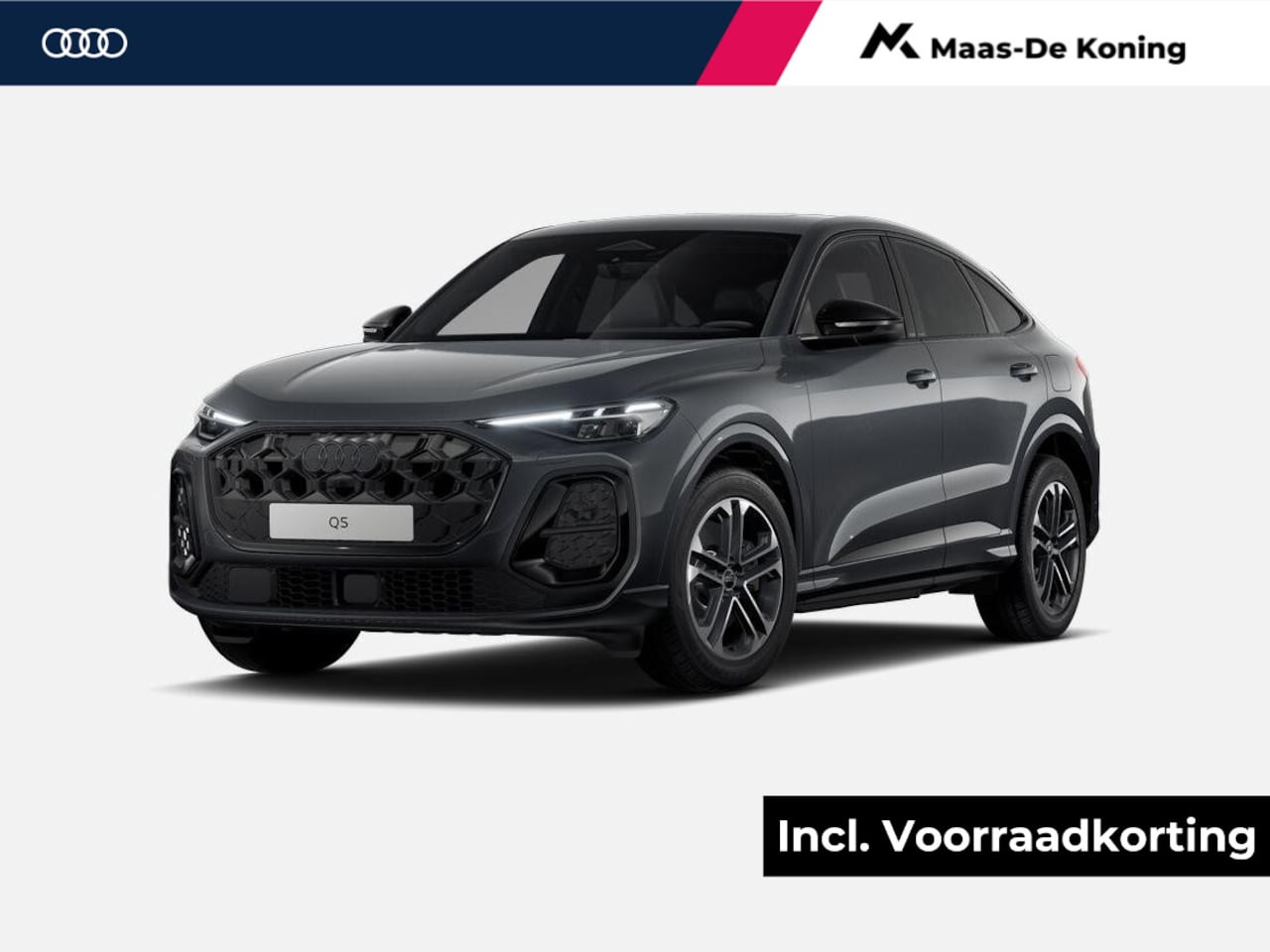 Audi Q5 Sportback - 2.0 TFSI e-hybrid quattro S edition 299 PK · Adaptieve luchtvering · Trekhaak elek. wegkla - AutoWereld.nl