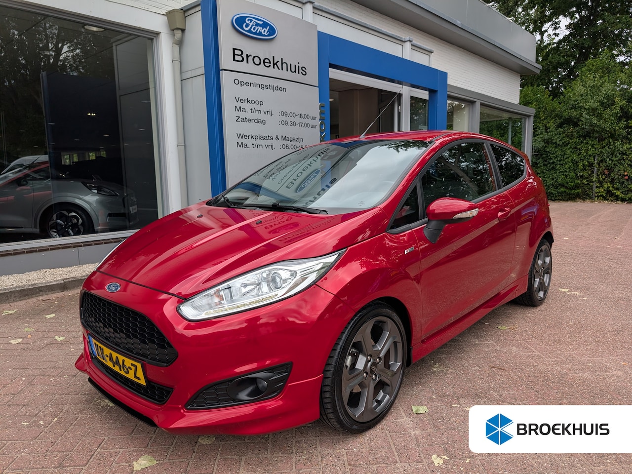 Ford Fiesta - 1.0 EcoBoost ST Line 125pk | Voorruitverwarming | Cruise | Navi | Bluetooth | Dealeronderh - AutoWereld.nl