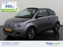 Fiat 500e - Cabrio Icon 42 kWh | All-in 393, - Private Lease | Zondag Open