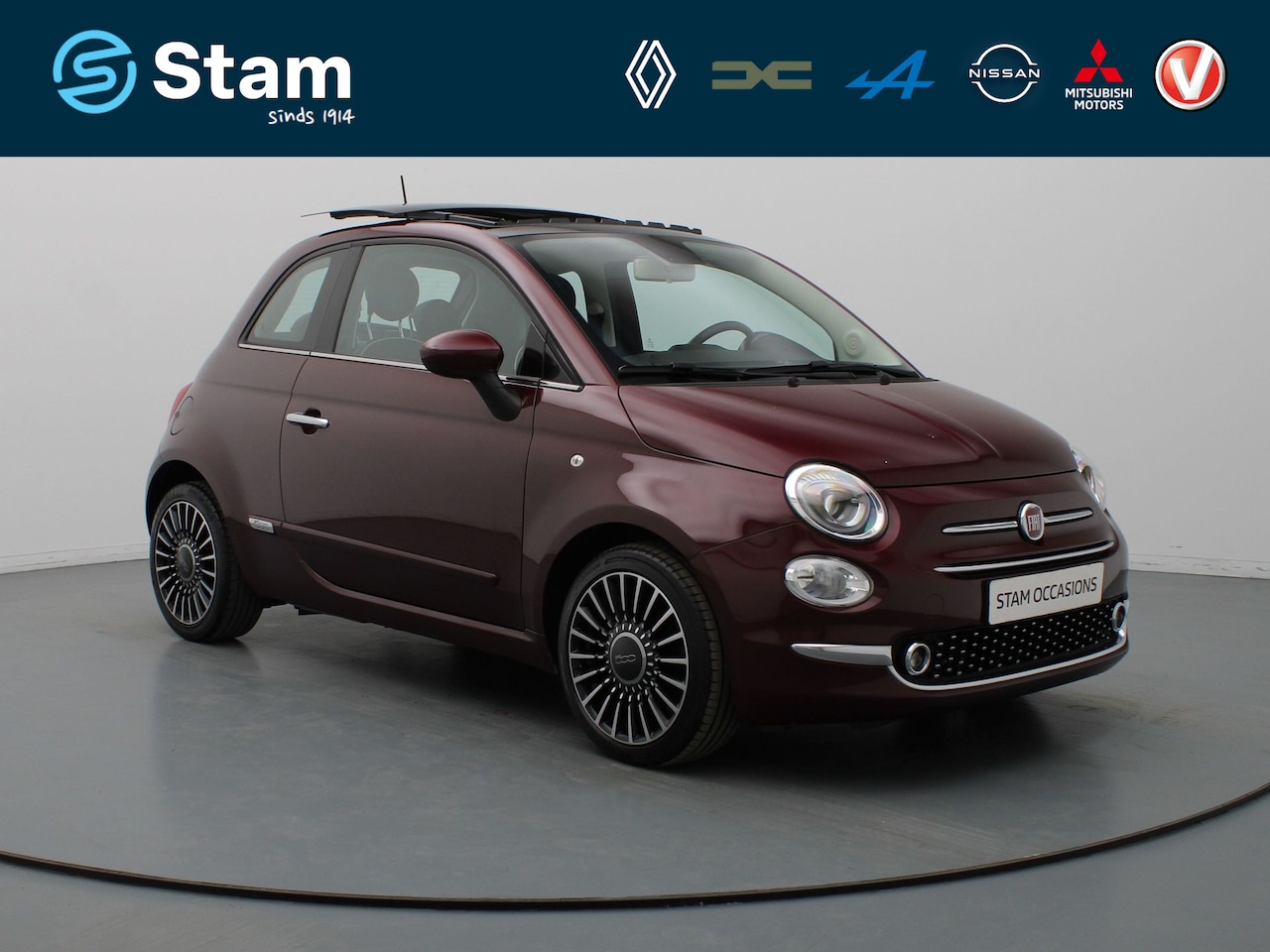 Fiat 500 - 80pk TwinAir Turbo Collezione Airco | Cruise | Navi | Parkeersens. achter | Panoramadak - AutoWereld.nl