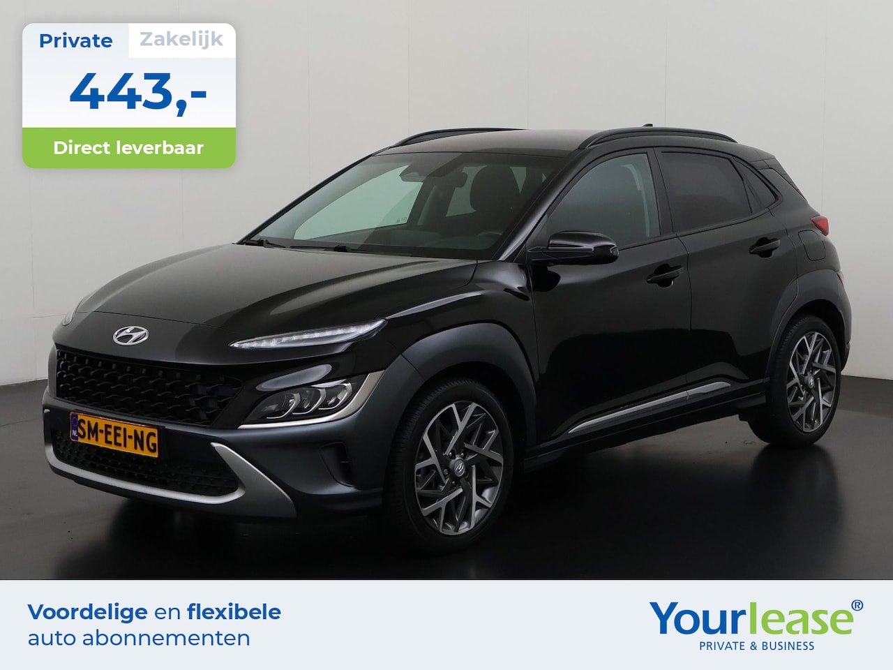 Hyundai Kona - 1.6 GDI HEV Fashion | All-in 443,- Private Lease | Zondag Open! - AutoWereld.nl