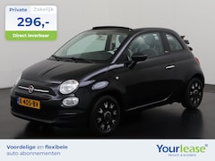 Fiat 500 C - 1.2 Lounge | All-in 296, - Private Lease | Zondag Open