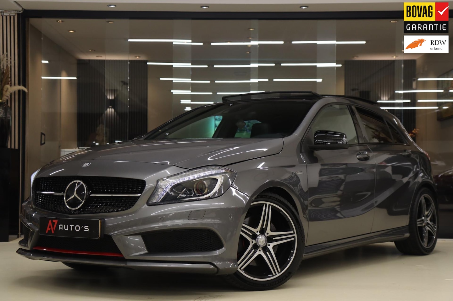 Mercedes-Benz A-klasse - 250 AMG PANO/CAM/H&K/MEMORY/STOELV/BOMVOL - AutoWereld.nl