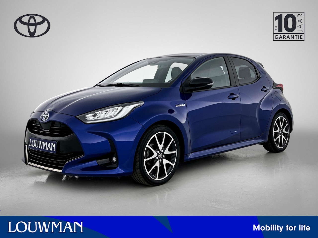 Toyota Yaris - 1.5 Hybrid Executive Limited | Panodak | Android Auto Apple Carplay | leder/stoffen bekled - AutoWereld.nl
