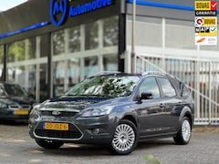 Ford Focus Wagon - 1.8 Titanium F-F Navi Cruise Parkeersensor Trekhaak Nw APK LM velgen Voorruitverwarming Go