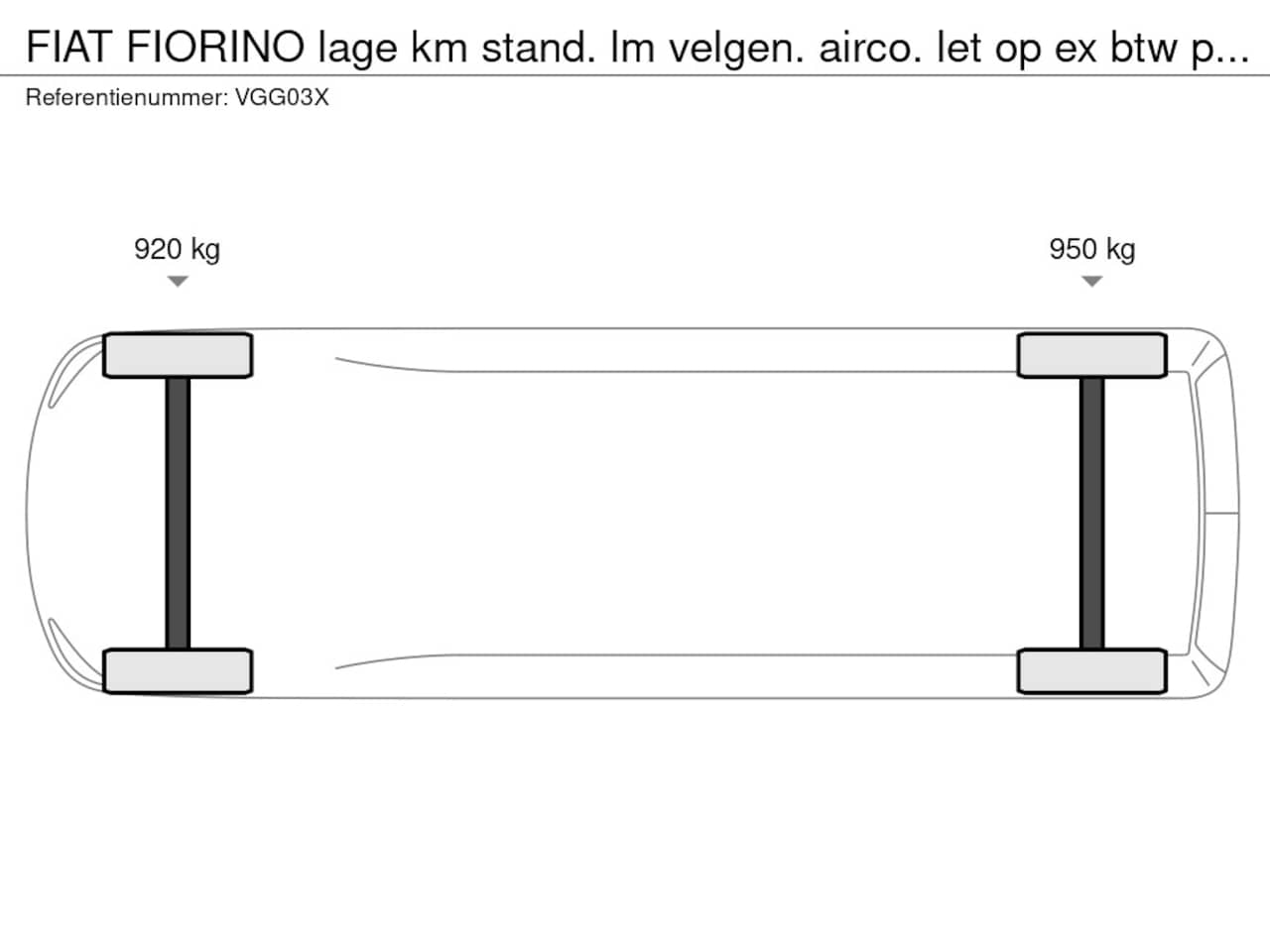 Fiat Fiorino - lage km stand. lm velgen. airco. let op ex btw prijs. - AutoWereld.nl
