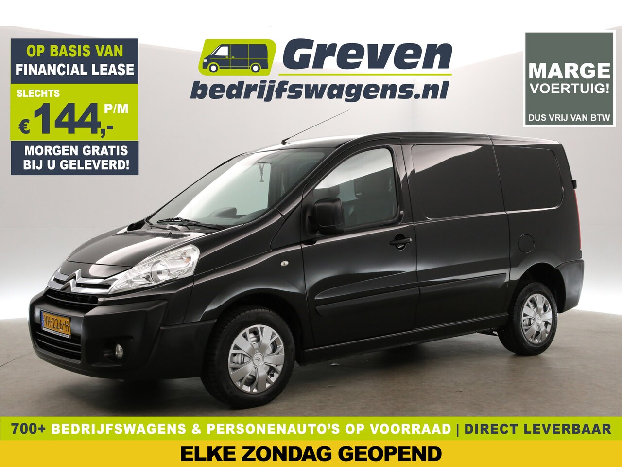 Citroën Jumpy - 10 2.0 HDI L1H1 Marge Airco Cruise PDC Elektrpakket Schuifdeur Trekhaak - AutoWereld.nl