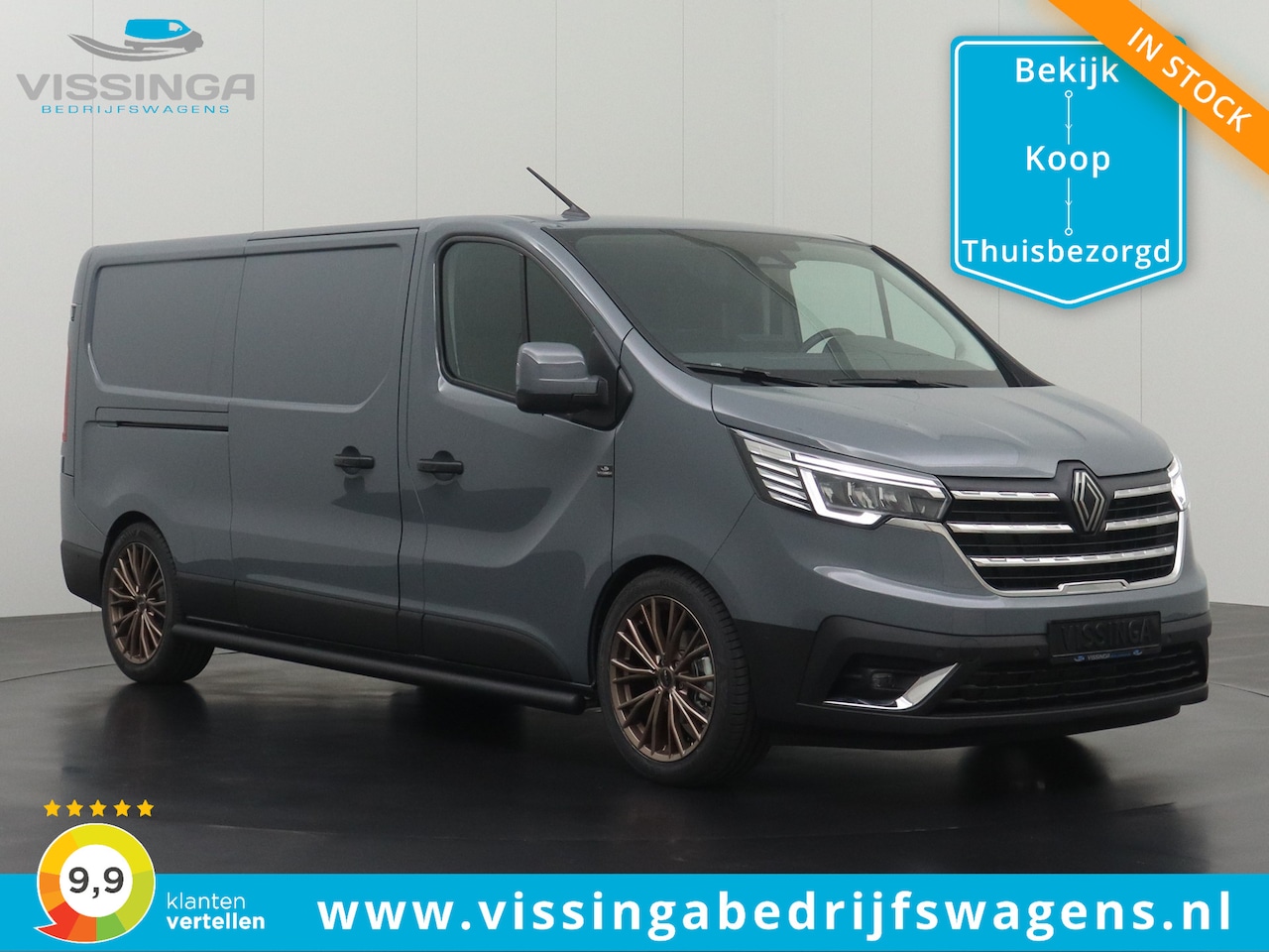 Renault Trafic - L2H1 170 pk Vissinga Special Gris Urbain - AutoWereld.nl