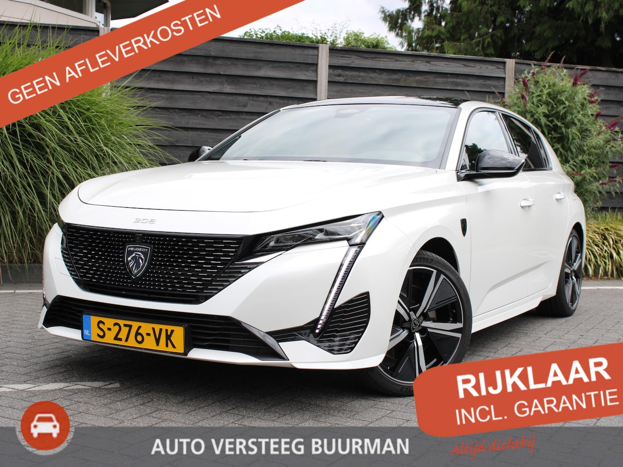 Peugeot 308 - GT Pack Business 1.6 HYbrid 180PK EAT8 Automaat Leder, Panoramadak, Navigatie, Rondomzicht - AutoWereld.nl
