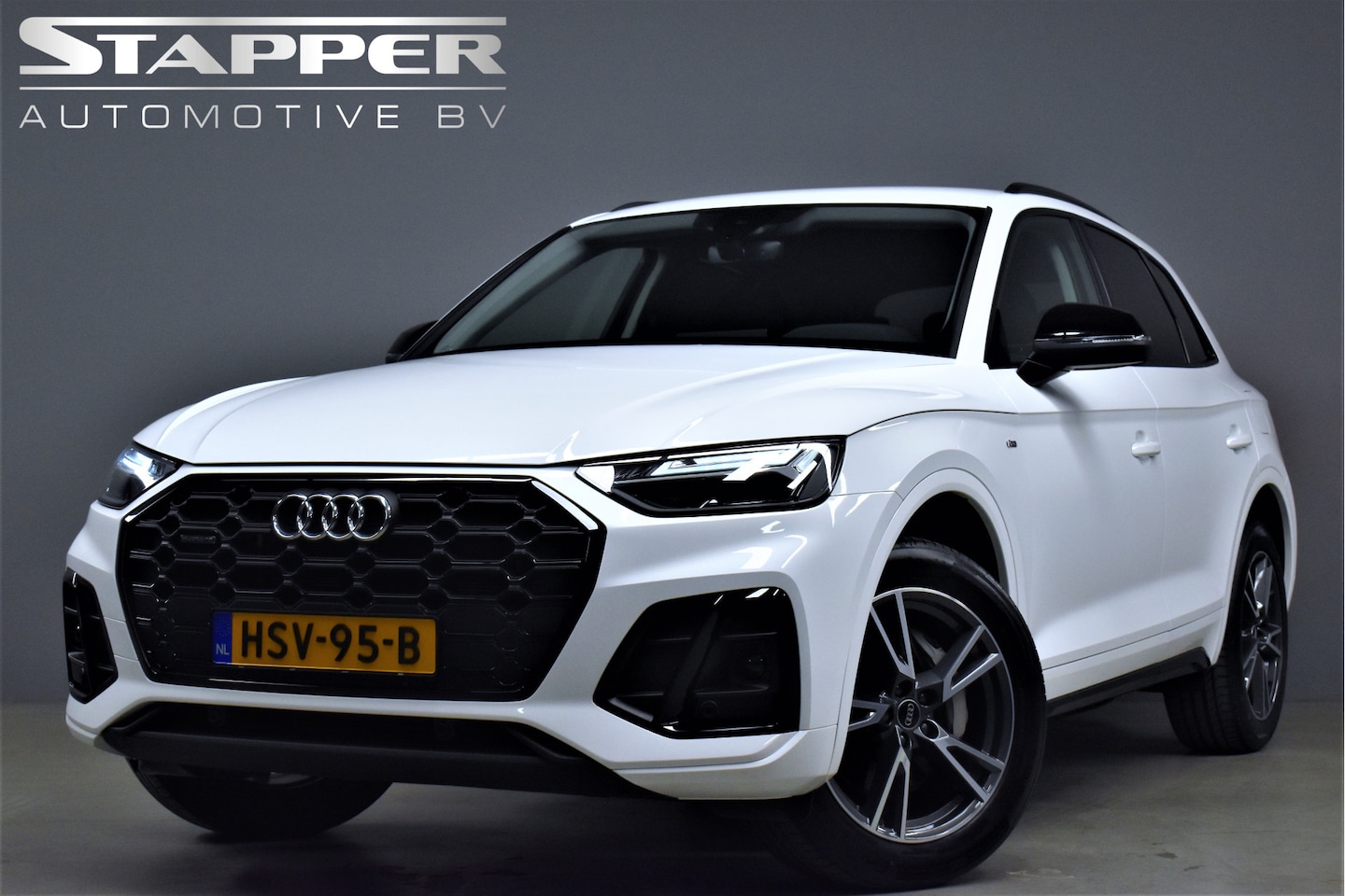 Audi Q5 - 50 TFSI e 299pk S-Line Automaat 1e Eig. Dealer OH Virtual/Keyless/Navi/Led/Stoelverw./Lmv1 - AutoWereld.nl
