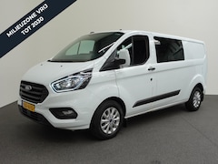 Ford Transit Custom - L2H1 Automaat Dubbele cabine Trend Navi Trekhaak Cruise Control Parkeersensoren Airco Blue