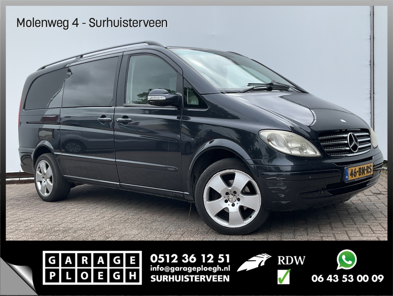 Mercedes-Benz Viano - 2.2 CDI Trend MARGE Automaat Trekhaak Dubbel-Cabine Cruise EXPORT?! - AutoWereld.nl