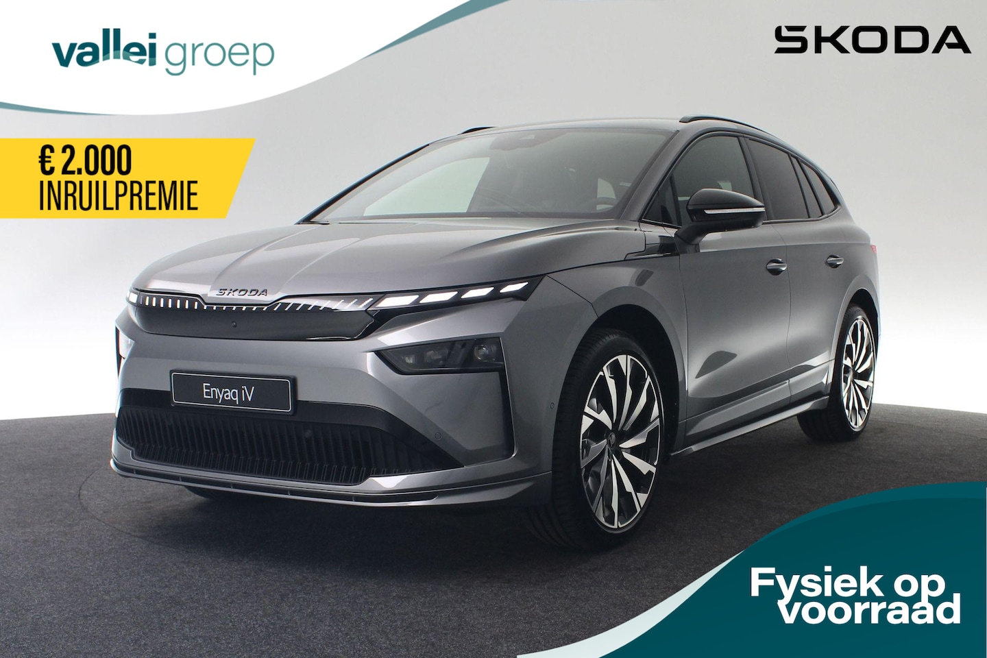 Skoda Enyaq iV - Sportline 210 kW / 286 pk - AutoWereld.nl