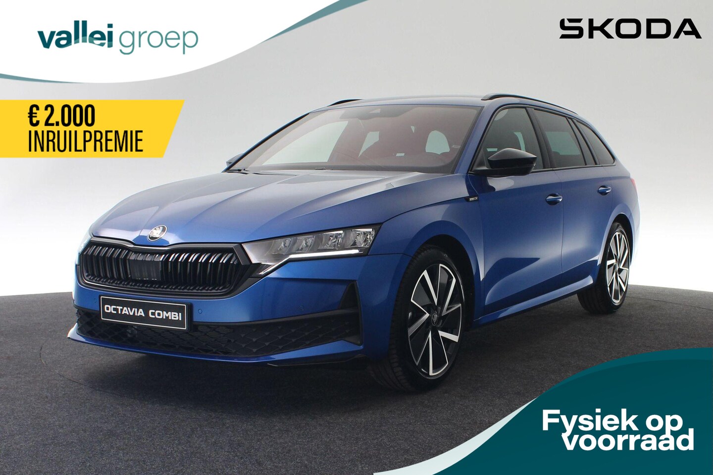 Skoda Octavia Combi - Sportline Business 1.5 TSI MHEV 110 kW / 150 pk - AutoWereld.nl