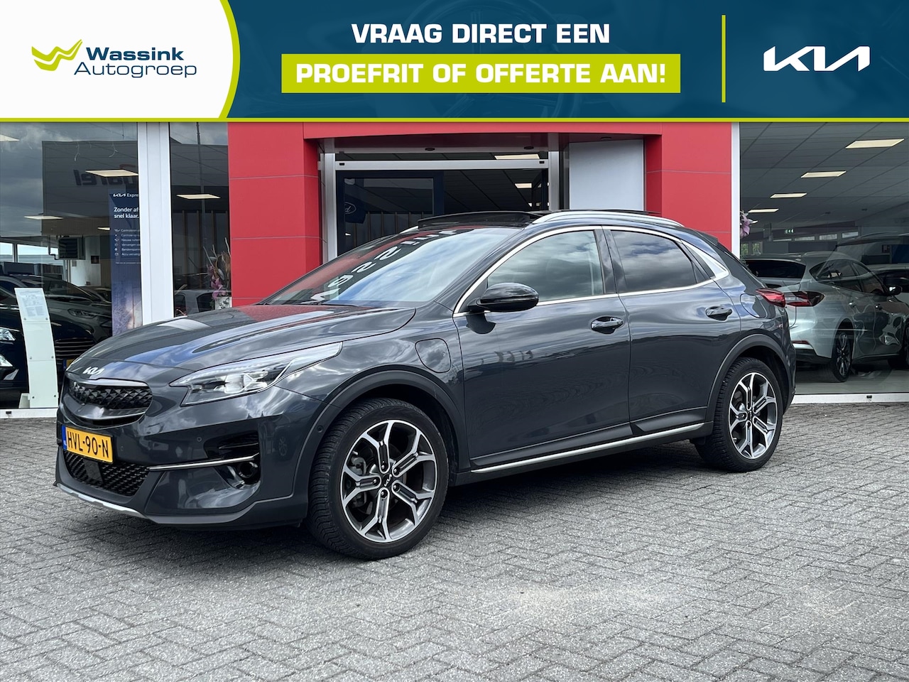 Kia XCeed - 1.6 GDI PHEV 141pk DCT6 ExecutiveLine | Panaromadak | Leder memory stoelen met verwarming - AutoWereld.nl