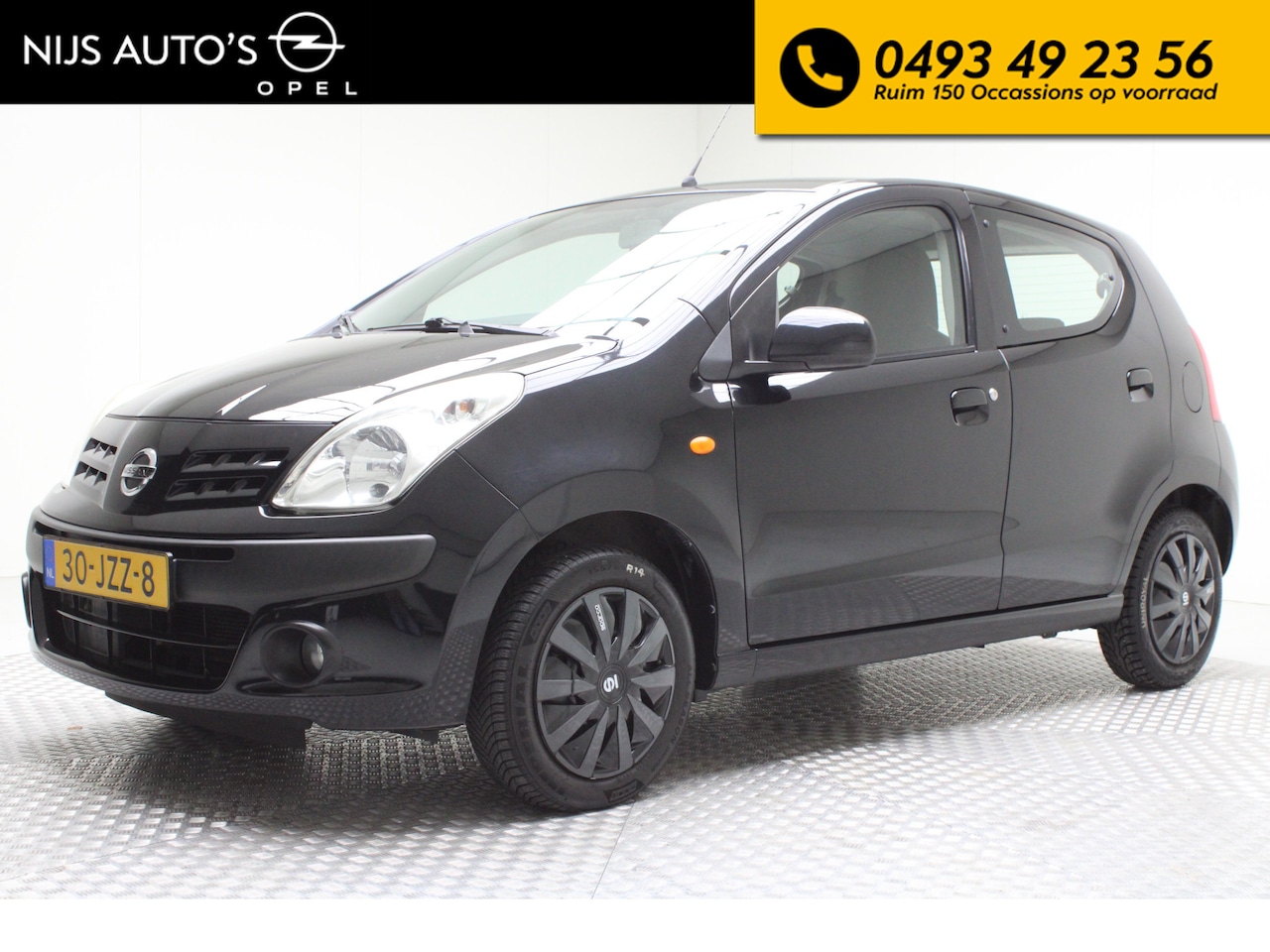 Nissan Pixo - 1.0 Acenta | airco | radio cd | elektr. ramen voor | incl. nw APK - AutoWereld.nl