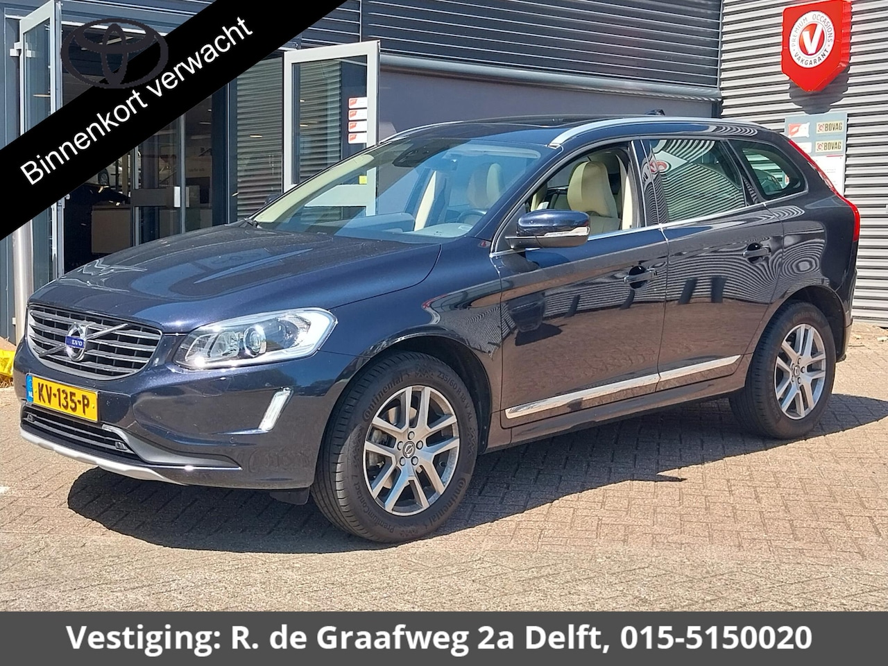 Volvo XC60 - 2.0 T5 FWD Polar+ Automaat | Navigatie | Schuif-/Kanteldak | Parkeersensoren | - AutoWereld.nl