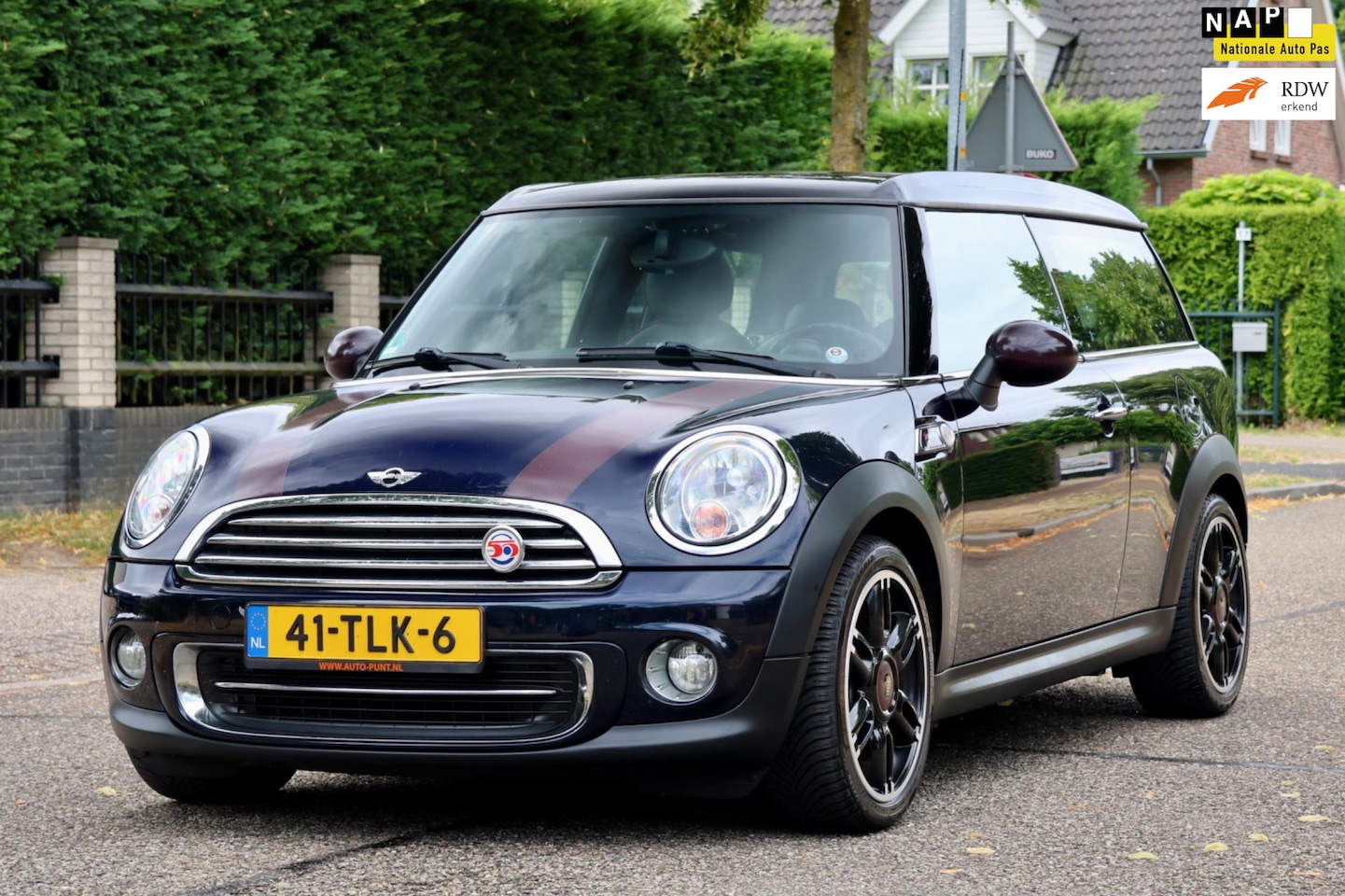 MINI Clubman - Mini 1.6 Cooper Hampton | PANO | CLIMA | CRUISE | LEDER | NAP | MOOIE GOED ONDERHOUDEN AUT - AutoWereld.nl