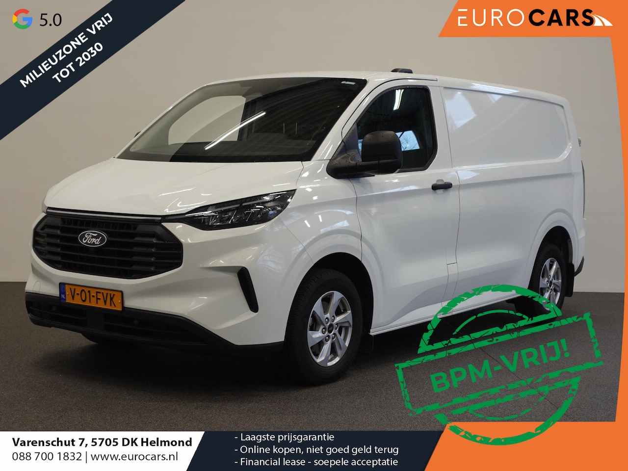 Ford Transit Custom - 280 2.0 TDCI L1H1 Trend NM Automaat Airco Navigatie Cruise Control Camera Parkeersensoren - AutoWereld.nl