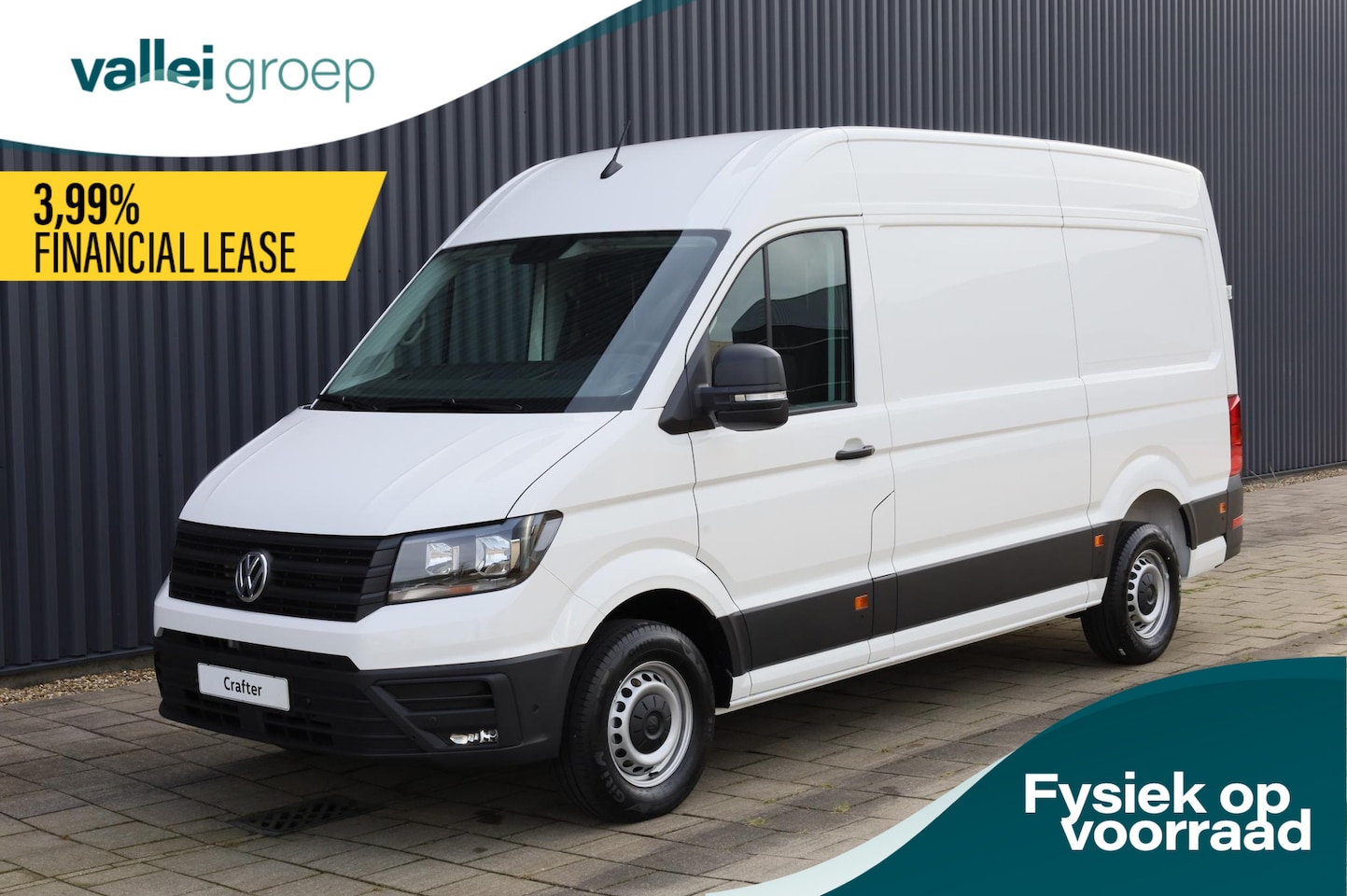 Volkswagen Crafter - 2.0 TDI EU6 177PK DSG Highline L3 GVW 3.0T WB 3640 MM | Trekhaak | Bijrijdersbank | Cruise - AutoWereld.nl